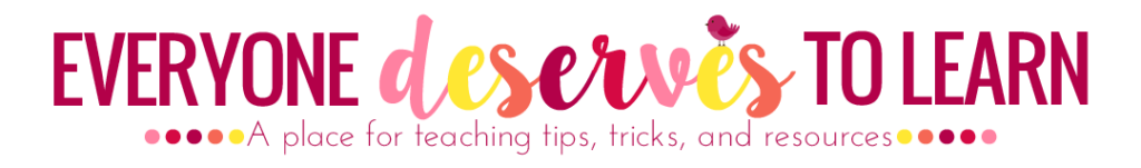 Everyone Deserves to Learn Logo